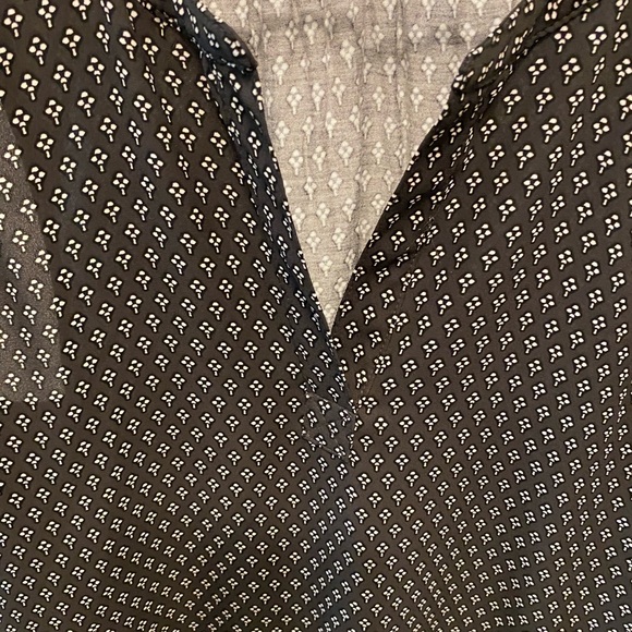 Loft Geometric Print Sleeveless Top S - Picture 3 of 7